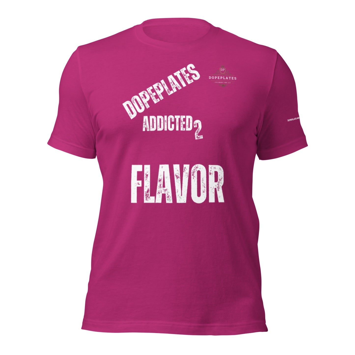 DOPEPLATES ADDICTED 2 FLAVOR t-shirt