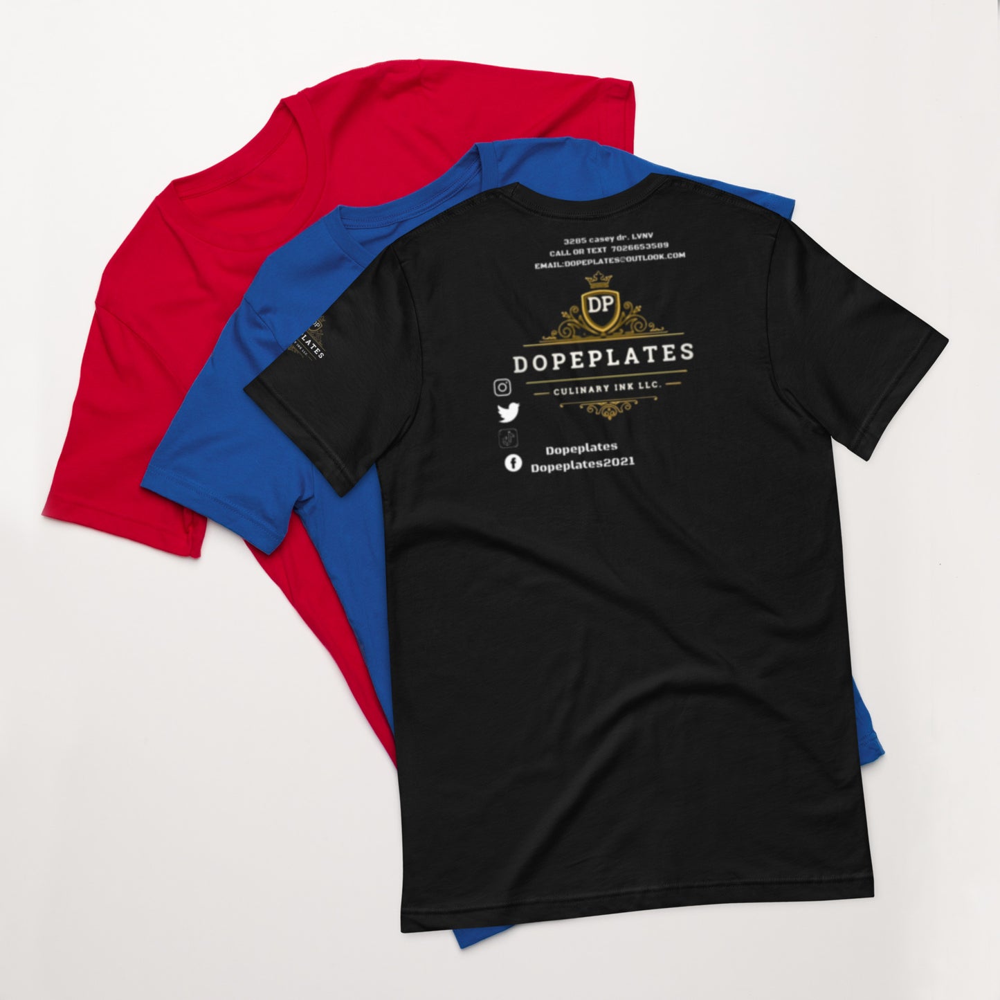 I SELL DOPE PLATES Unisex t-shirt