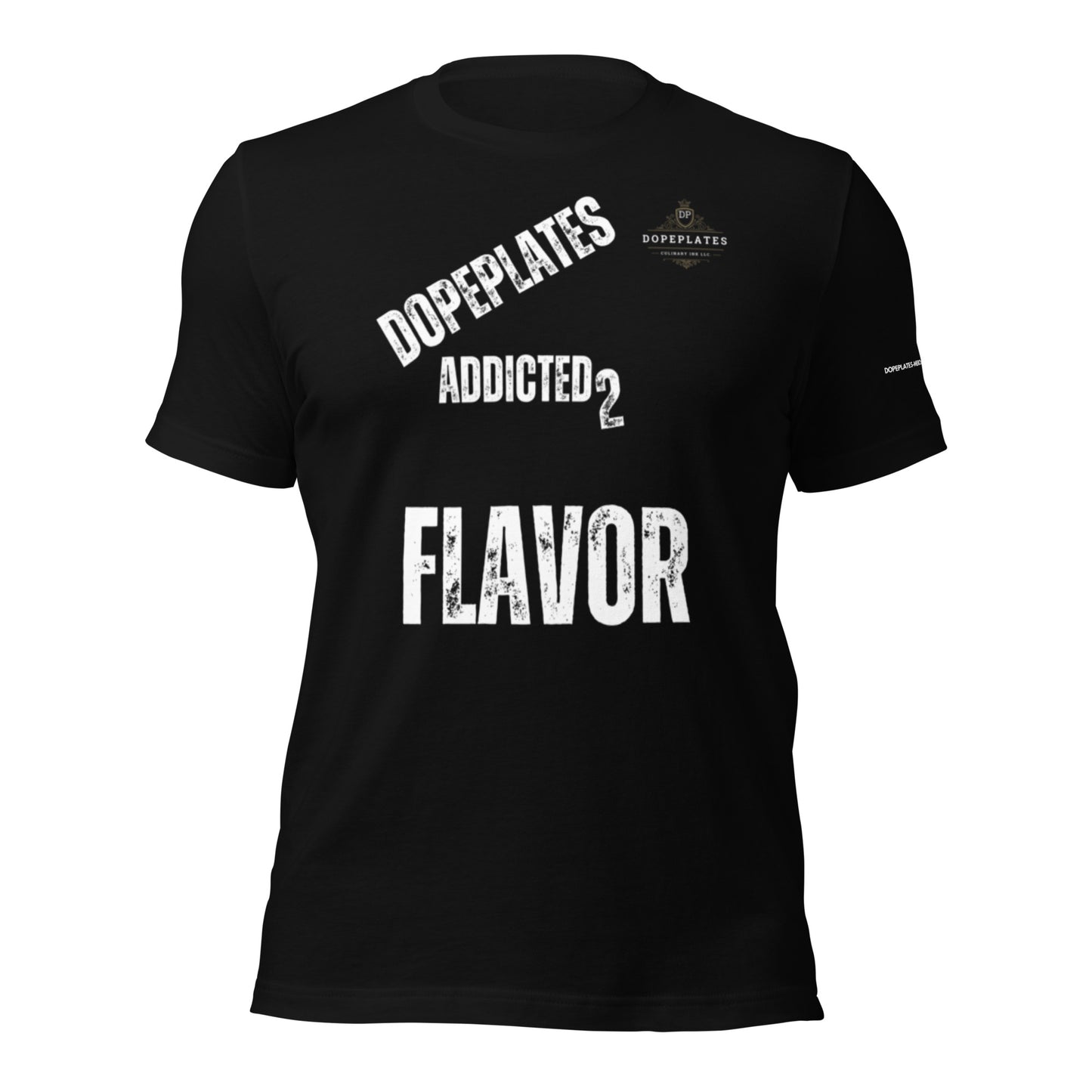 DOPEPLATES ADDICTED 2 FLAVOR t-shirt