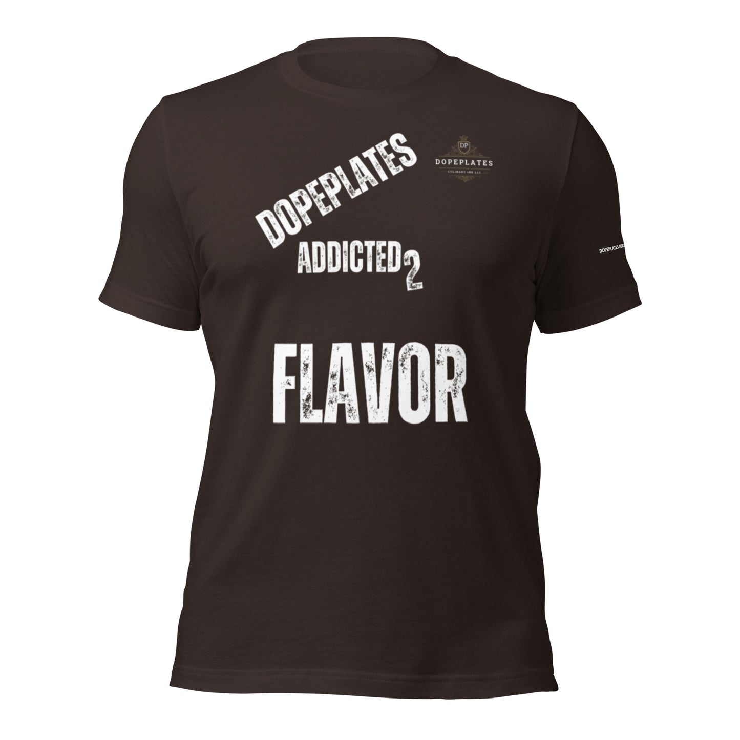 DOPEPLATES ADDICTED 2 FLAVOR t-shirt