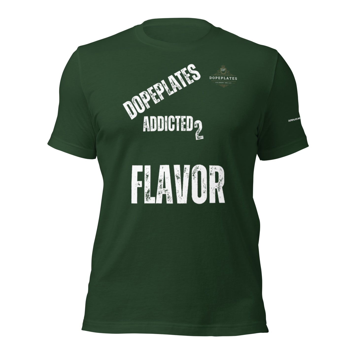 DOPEPLATES ADDICTED 2 FLAVOR t-shirt