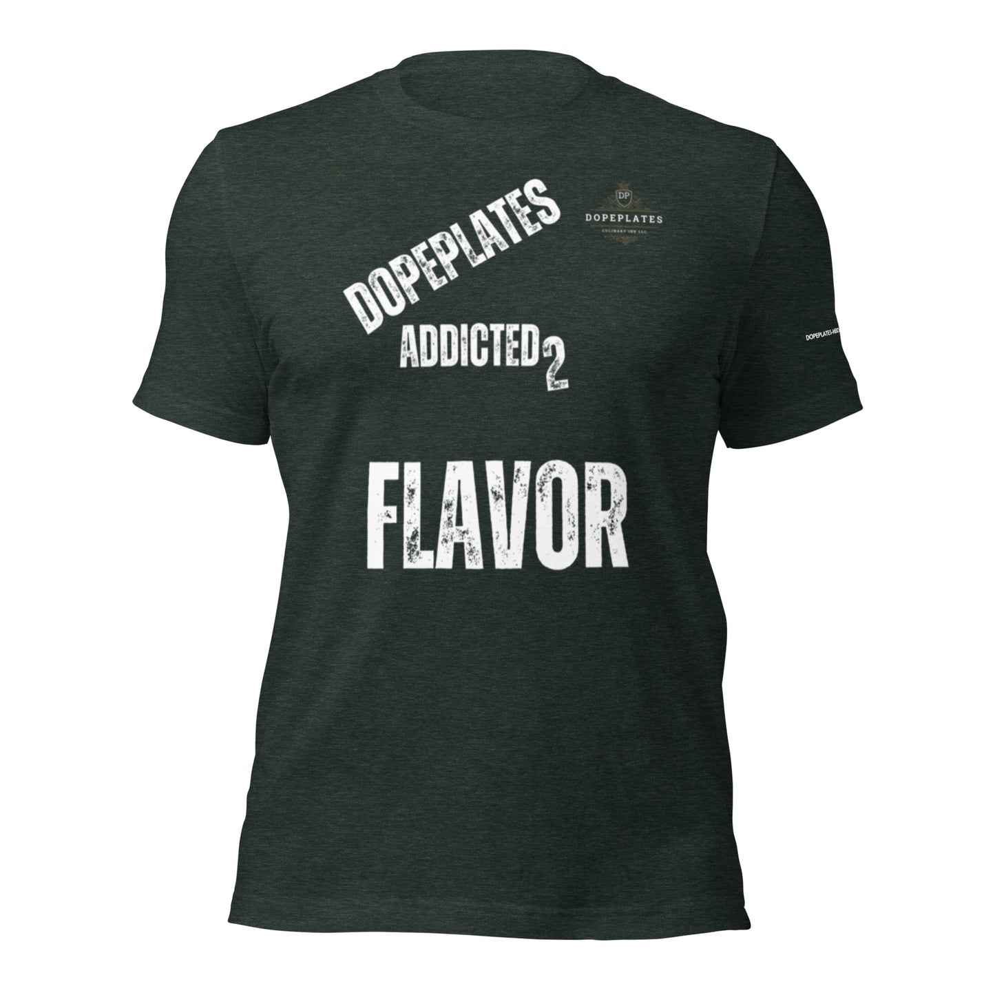 DOPEPLATES ADDICTED 2 FLAVOR t-shirt