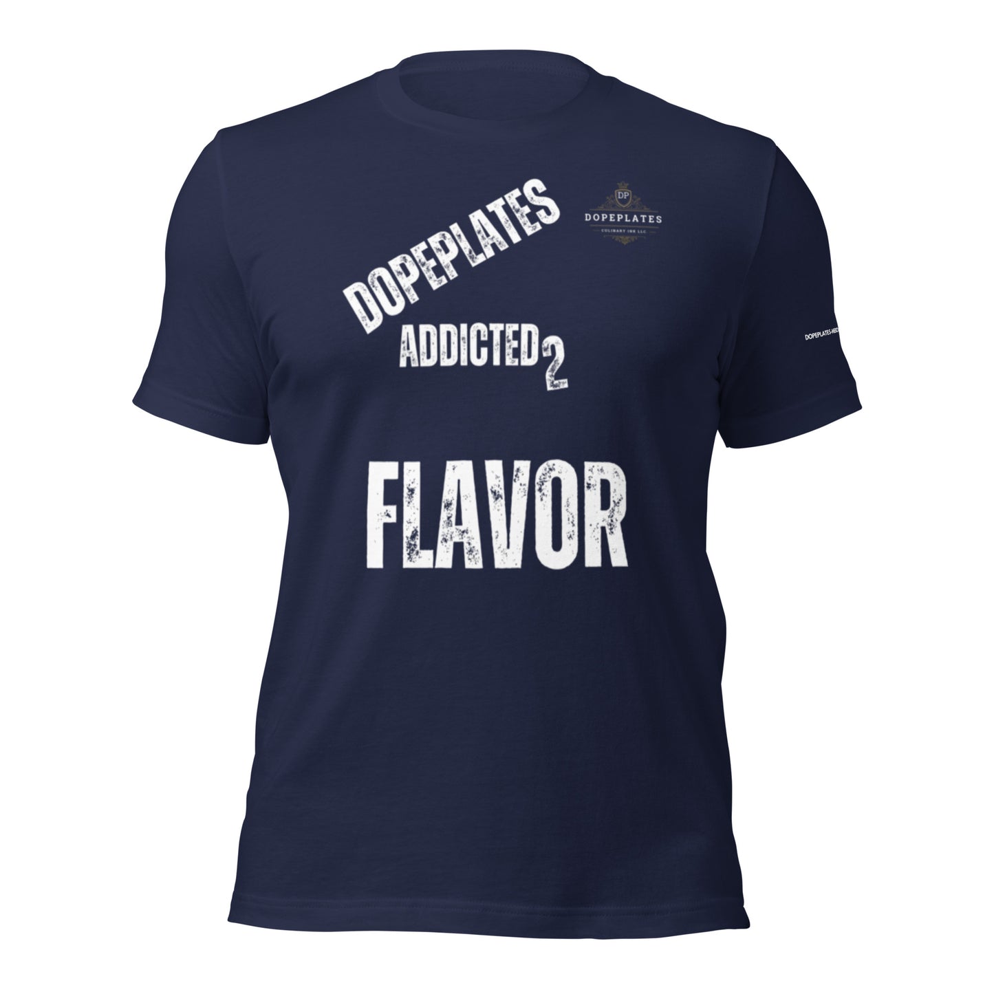 DOPEPLATES ADDICTED 2 FLAVOR t-shirt