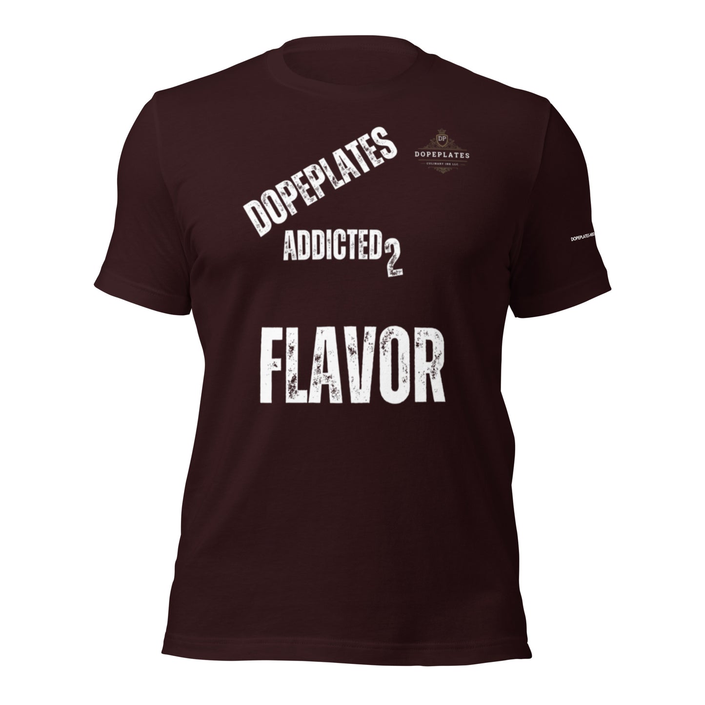 DOPEPLATES ADDICTED 2 FLAVOR t-shirt