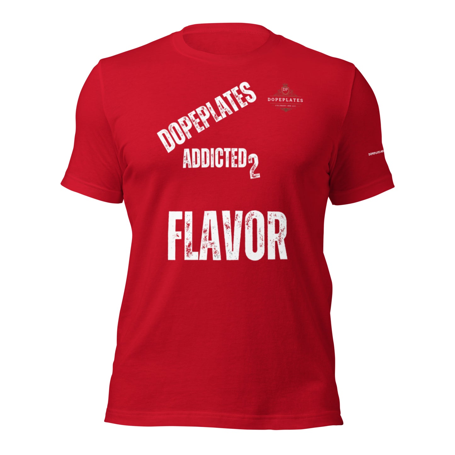 DOPEPLATES ADDICTED 2 FLAVOR t-shirt