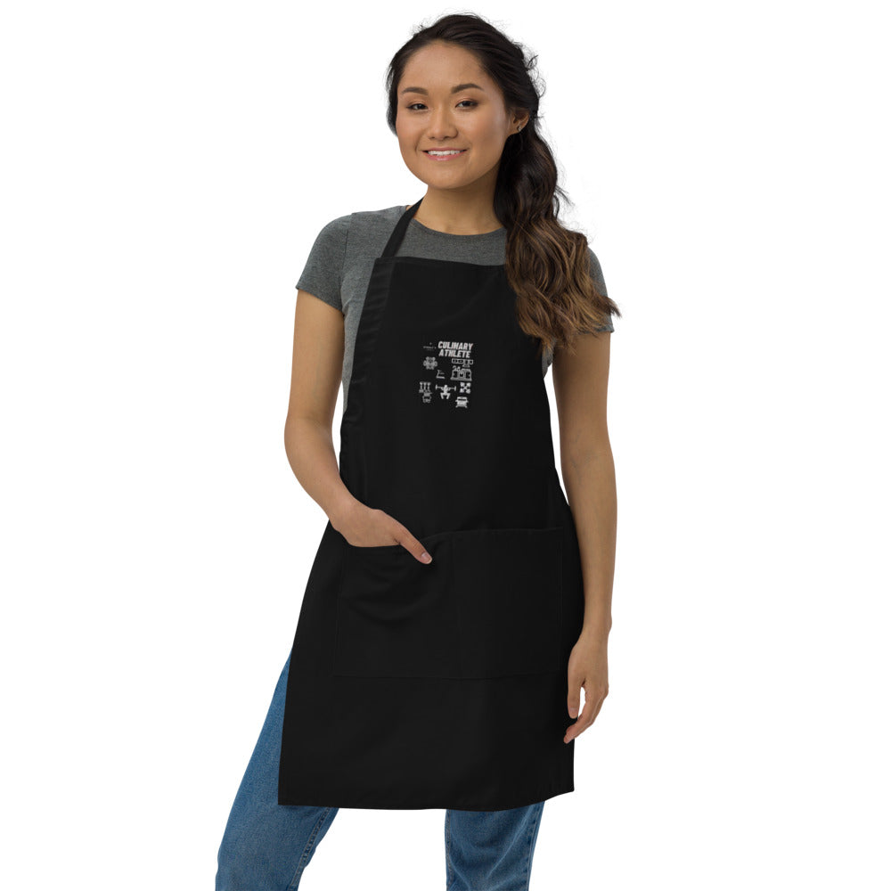"Og CULINARY ATHLETE " Embroidered Apron