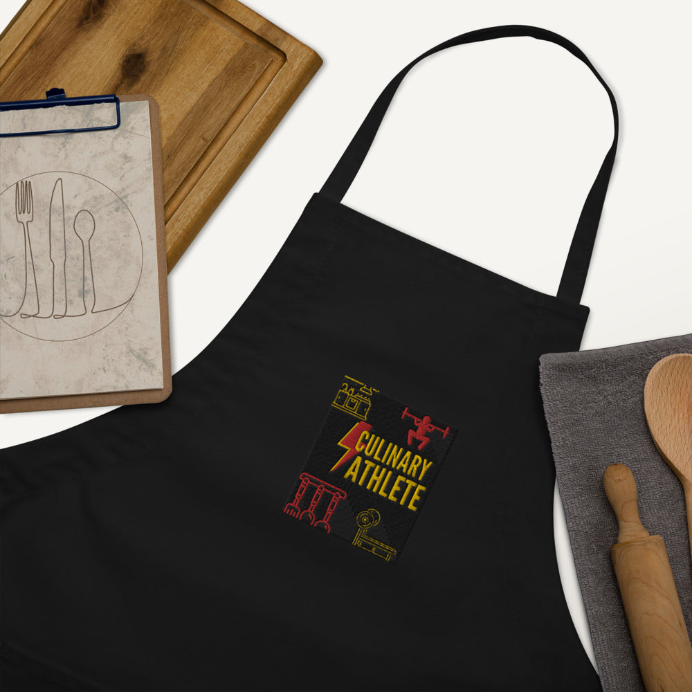 CULINARY ATHLETE Embroidered Apron