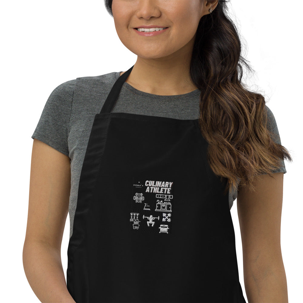 "Og CULINARY ATHLETE " Embroidered Apron