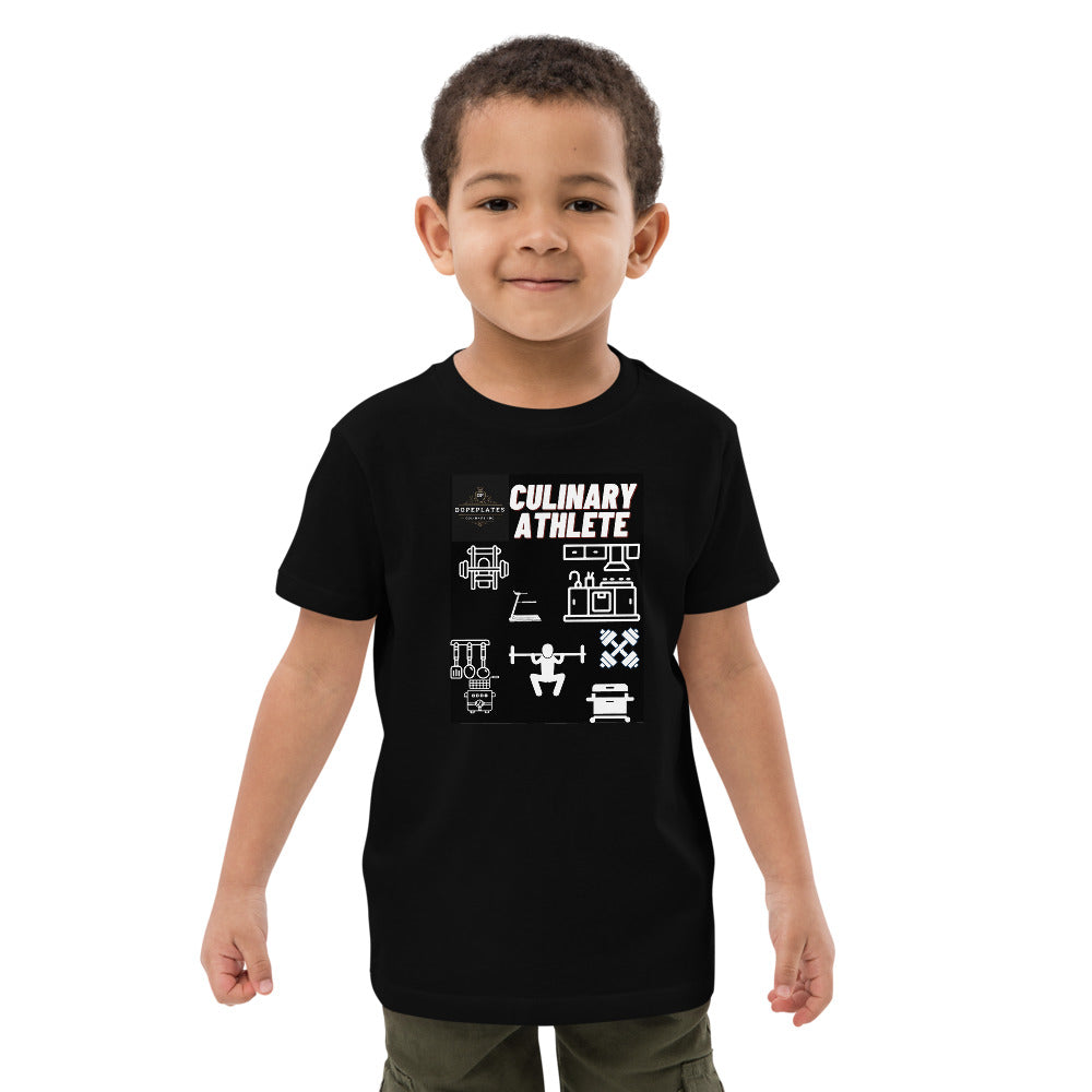 Culinary athlete  Organic cotton kids t-shirt