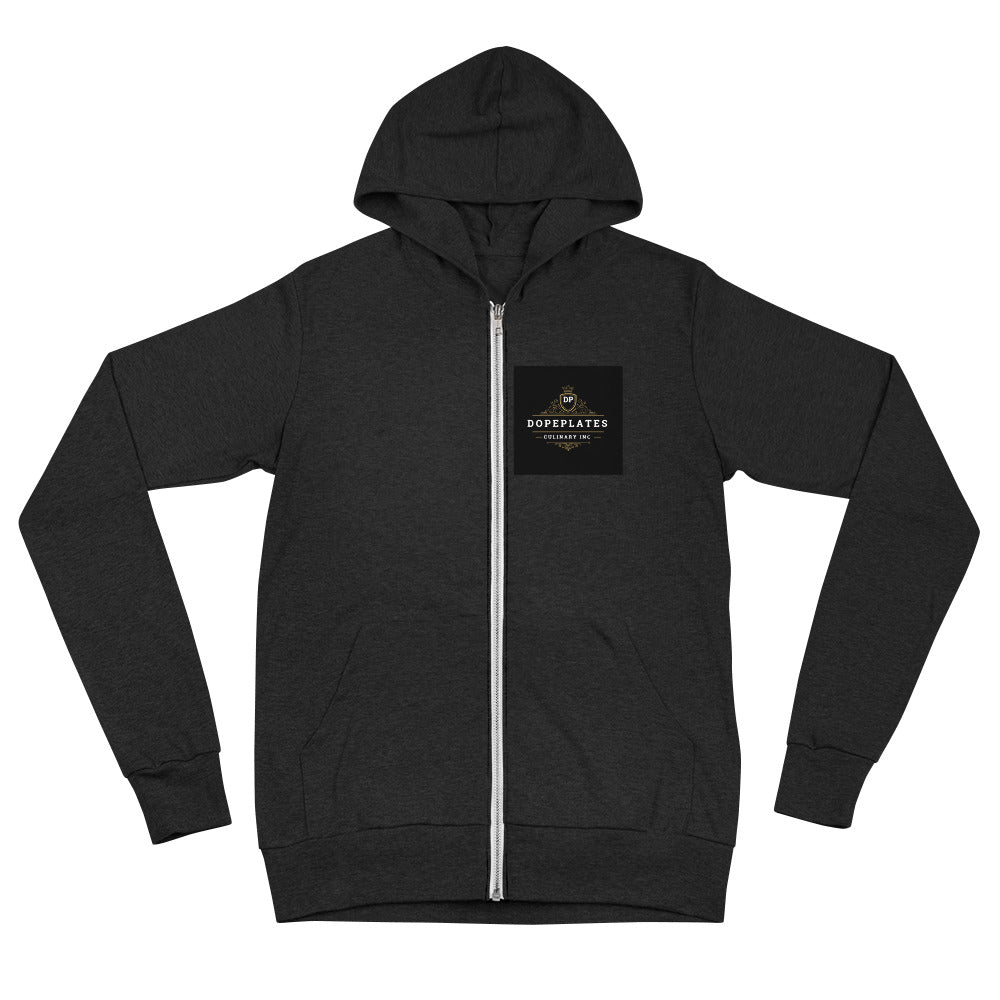 "CULINARY ATHLETE " ZIP DOWN HOODY